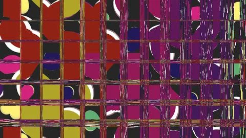 Abstract pattern or backgrounds with different color and forms Stock Illustration