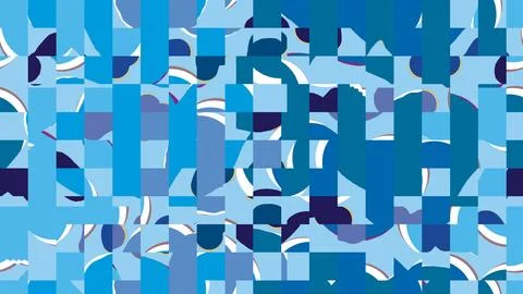 Abstract pattern or backgrounds with different color and forms Stock Illustration