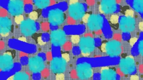 Abstract pattern or backgrounds with different color and forms Stock Illustration