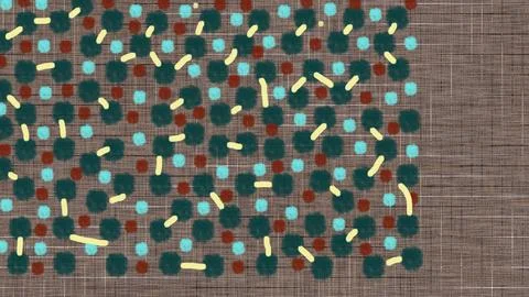 Abstract pattern or backgrounds with different color and forms Stock Illustration