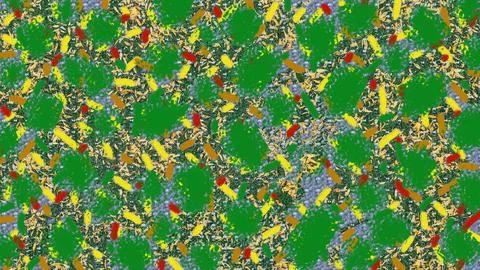 Abstract pattern or backgrounds with different color and forms Stock Illustration