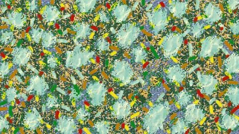 Abstract pattern or backgrounds with different color and forms Stock Illustration