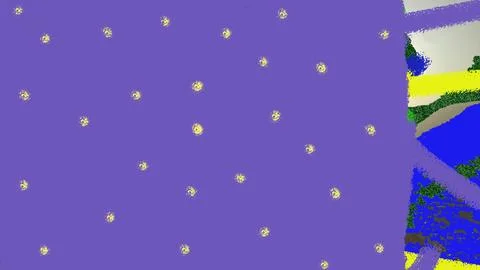 Abstract pattern or backgrounds with different color and forms Illustrazione stock