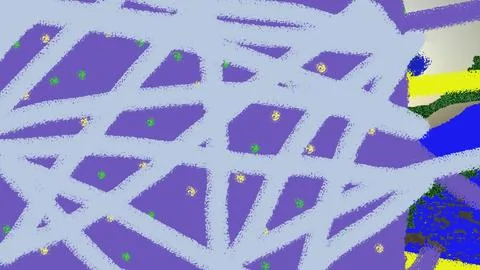 Abstract pattern or backgrounds with different color and forms Illustrazione stock