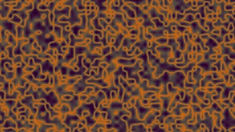 Abstract pattern orange lines dark purple background. Stock Footage 286369270