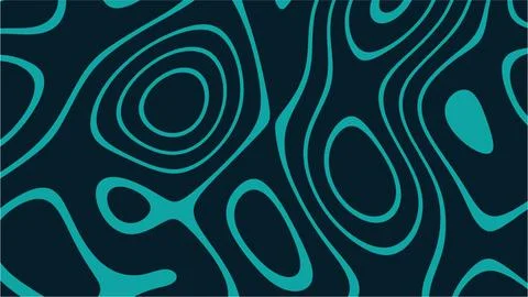 Abstract Pattern with Organic Lines and Shapes for Artistic Design. Stock Illustration