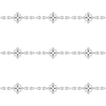 Abstract pattern in Oriental style. Design wall and floor tiles Illustrazione stock