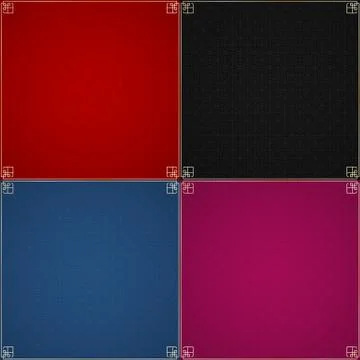 Abstract pattern. Pattern in Chinese style. The golden frame. United circle.. Illustrazione stock