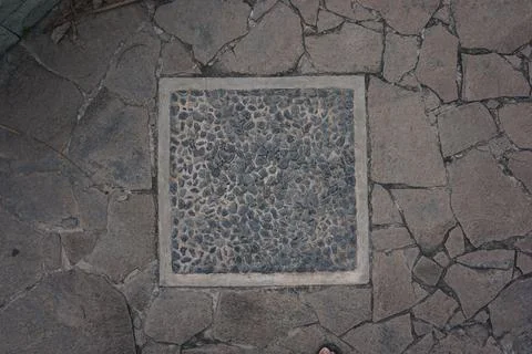 Abstract pattern pedestrian path Stock Photos