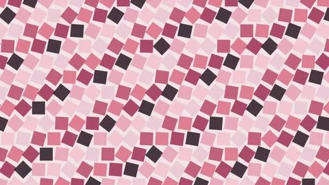 Abstract pattern of pink and purple squares Ilustración de archivo