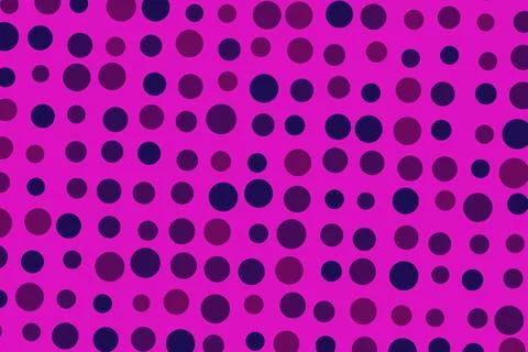 Abstract pattern with pink and purple dots on a dark background 스톡 일러스트
