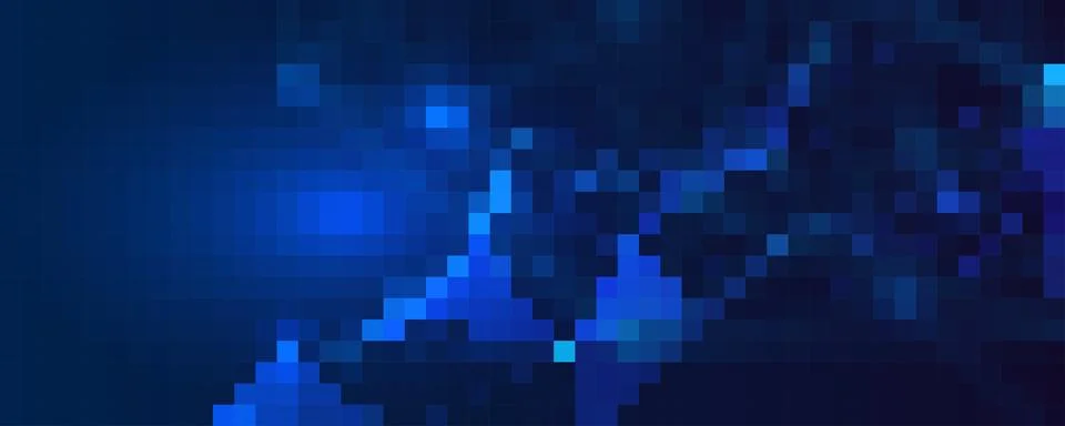 Abstract pattern. Pixels background. Monochrome colours. Digital noise mosaic. Stock Illustration