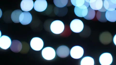 Abstract pattern of pulsating sea of lights in different colours Video stock 168437627