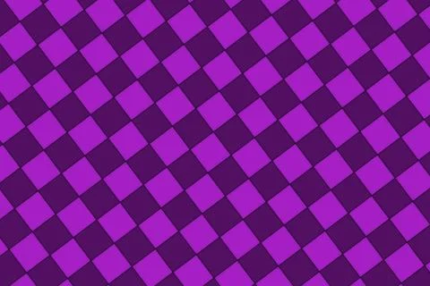 Abstract pattern of purple and black squares in a grid Illustrazione stock