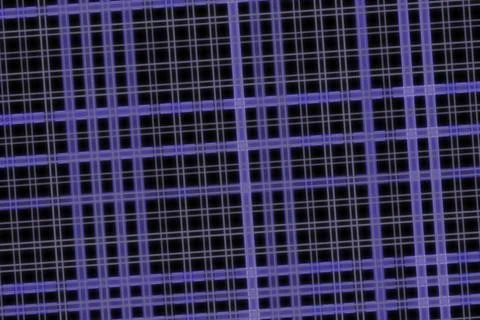 Abstract pattern of purple and black grid lines Foto stock