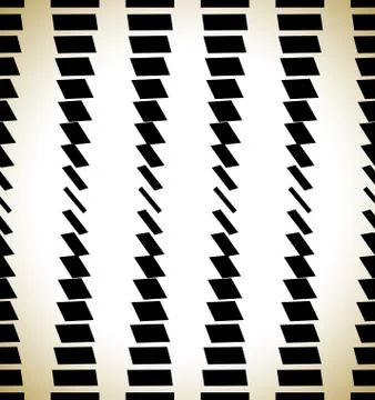 Abstract pattern with rectangles, bars. Repeatable at edges. 库存插图