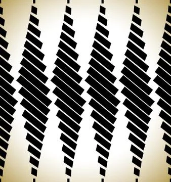 Abstract pattern with rectangles, bars. Repeatable at edges. 库存插图