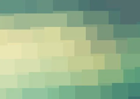 Abstract pattern of rectangles green Stockillustratie