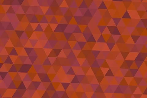 Abstract pattern of red and orange triangles イラスト素材