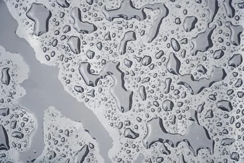 Abstract pattern of reflections of water on a black background Stock Photos