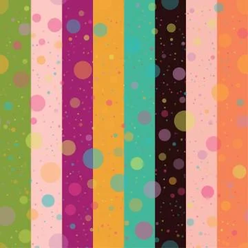 Abstract Pattern Repeat Background Vector Template Stock Illustration