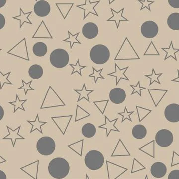 Abstract Pattern Repeat Background Vector Template Stock Illustration