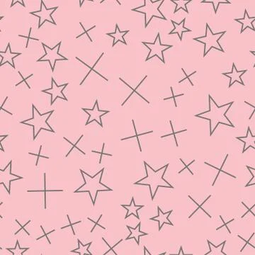 Abstract Pattern Repeat Background Vector Template Stock Illustration