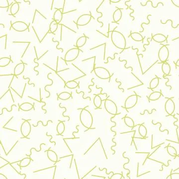 Abstract Pattern Repeat Background Vector Template Stock Illustration