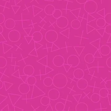 Abstract Pattern Repeat Background Vector Template Illustrazione stock