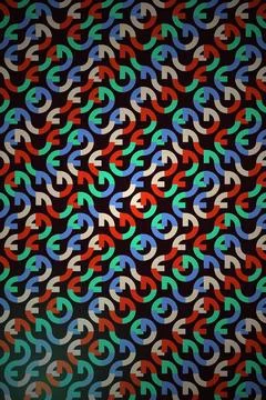 Abstract Pattern Repeating Arrows Stock Photos