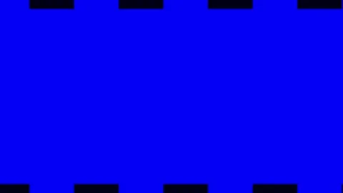 Abstract pattern of repeating blue rectangles with black borders Stock Footage 335442290
