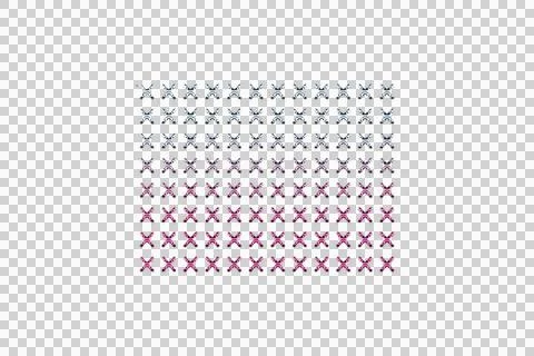 Abstract pattern with repeating geometric shapes in pink and purple tones 스톡 일러스트