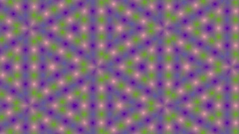 An abstract pattern of repeating triangles in shades of purple and green wi.. Video stock 305365919