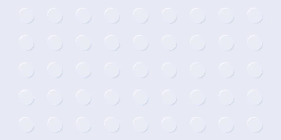 Abstract pattern of round shapes on a light pastel background. Modern abstract Stock Illustration