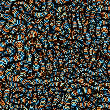 Abstract pattern seamless background Stock Illustration