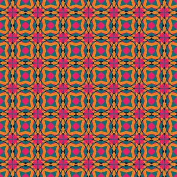 Abstract pattern seamless. Vector background. Geometric design. Stock Illustration