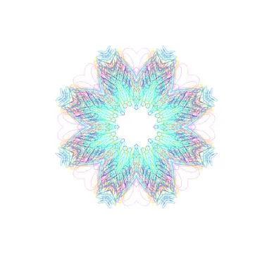 Abstract pattern shape Stock Illustration