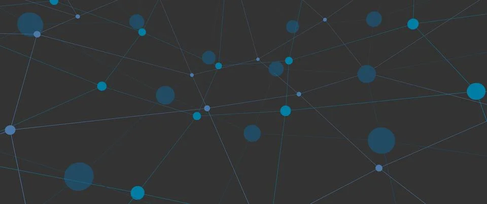 Abstract pattern of shapes and lines on a gray background. Stock Illustration