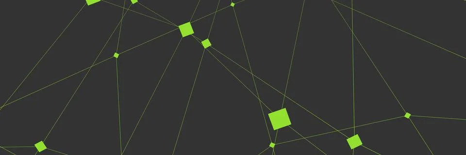 Abstract pattern of shapes and lines on a gray background. Stock-Illustration