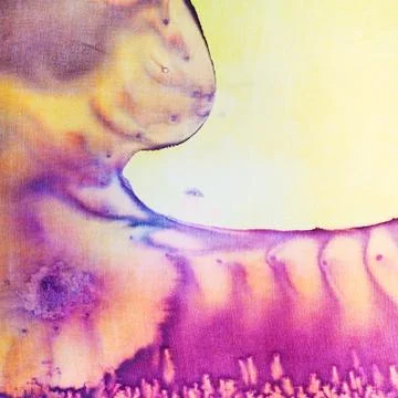 Abstract pattern on silk batik 스톡 사진