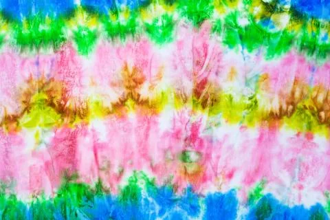 Abstract pattern on silk batik 스톡 사진