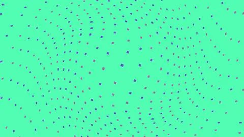 Abstract pattern with small colorful geometric shapes Illustrazione stock