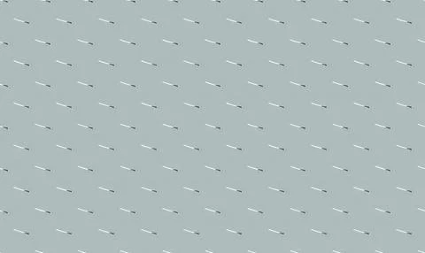 Abstract pattern of small white arrows on gray background Stock Illustration