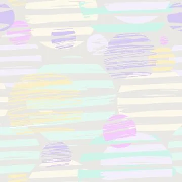 Abstract pattern of spots in muted colors Illustrazione stock
