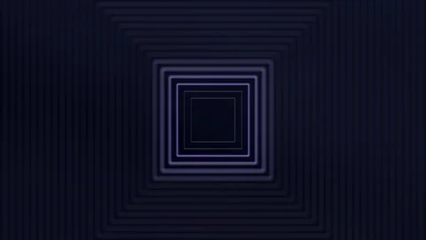 Abstract pattern of square with the effect of displacement. White clean rings Stock Footage 126538168