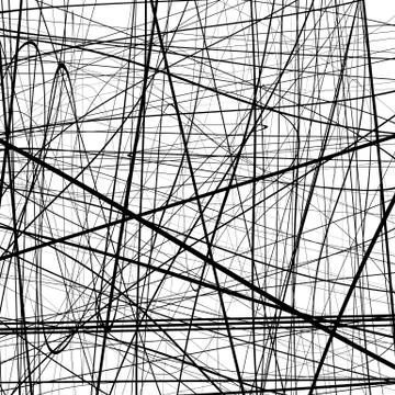 Abstract pattern with squiggly, squiggle lines. Abstract texture. Illustrazione stock