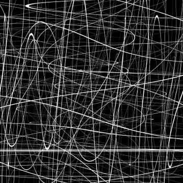 Abstract pattern with squiggly, squiggle lines. Abstract texture. Illustrazione stock