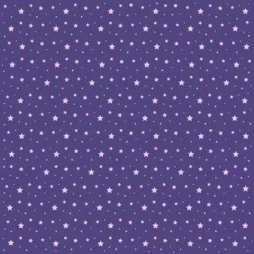 Abstract pattern with stars on a purple background. Vector illustration. Illustrazione stock