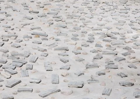 Abstract pattern from stones Stock Photos