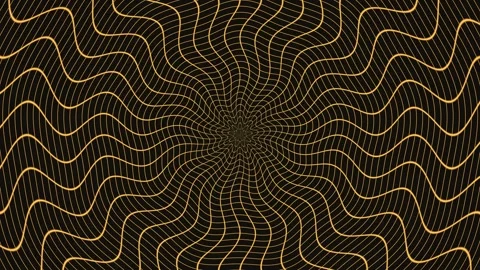 Abstract pattern with swirling lines and curves on dark Stock Footage 338277924